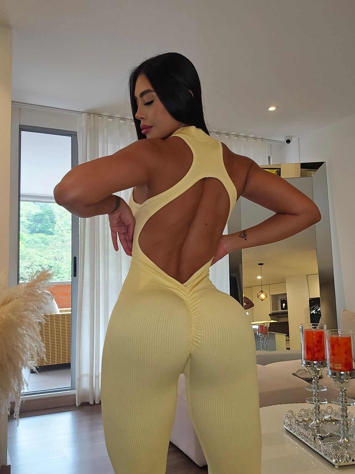 Jumpsuit largo cremallera